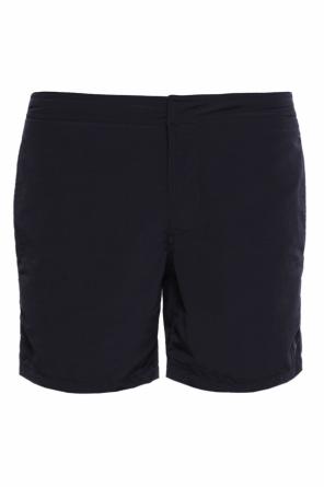 'warden' logo-stitched swim shorts, zdjęcie 1 'warden' logo-stitched swim shorts od AllSaints